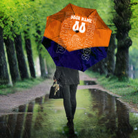 Personalized Netherlands Football Lion Umbrella Oranje Pride Holland National Flag Graffiti Art