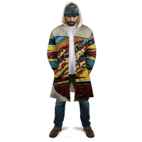 Skateboarding Raccoon Eating Pizza Cloak Retro Cartoon Skating Claw Rip Grunge Aesthetic