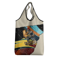 Skateboarding Raccoon Eating Pizza Grocery Bag Retro Cartoon Skating Claw Rip Grunge Aesthetic