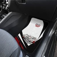 Personalized Tuskegee Airmen Car Mats Red Tails P-51 Mustang WWII Aviation Never Quit