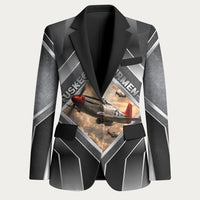 Personalized Tuskegee Airmen Blazer Vintage WWII Aviation History Graphic Art