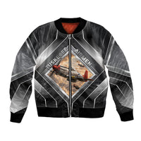 Personalized Tuskegee Airmen Bomber Jacket Vintage WWII Aviation History Graphic Art