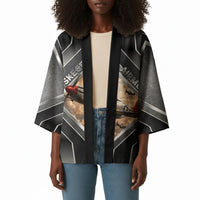 Personalized Tuskegee Airmen Kimono Vintage WWII Aviation History Graphic Art