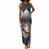 Personalized Tuskegee Airmen Tank Maxi Dress Vintage WWII Aviation History Graphic Art