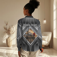 Personalized Tuskegee Airmen Women Casual Shirt Vintage WWII Aviation History Graphic Art