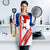 Switzerland Flag Apron Swiss Map Red-White Distressed - Wonder Print Shop