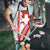 Switzerland Flag Apron Swiss Map Red-White Distressed - Wonder Print Shop