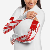 Switzerland Flag Arm Sleeves Swiss Map Red-White Distressed - Wonder Print Shop