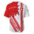 Switzerland Flag Baseball Jersey Swiss Map Red-White Distressed - Wonder Print Shop