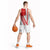 Switzerland Flag Basketball Jersey Swiss Map Red-White Distressed - Wonder Print Shop