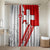 Switzerland Flag Bathroom Set Swiss Map Red-White Distressed - Wonder Print Shop