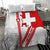 Switzerland Flag Bedding Set Swiss Map Red-White Distressed - Wonder Print Shop