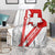 Switzerland Flag Blanket Swiss Map Red-White Distressed - Wonder Print Shop