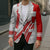 Switzerland Flag Blazer Swiss Map Red-White Distressed - Wonder Print Shop