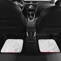 Switzerland Flag Car Mats Swiss Map Red-White Distressed - Wonder Print Shop