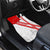 Switzerland Flag Car Mats Swiss Map Red-White Distressed - Wonder Print Shop