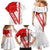 Switzerland Flag Family Matching Mermaid Dress and Hawaiian Shirt Swiss Map Red-White Distressed - Wonder Print Shop