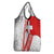 Switzerland Flag Grocery Bag Swiss Map Red-White Distressed - Wonder Print Shop