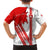 Switzerland Flag Kid Hawaiian Shirt Swiss Map Red-White Distressed - Wonder Print Shop