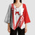 Switzerland Flag Kimono Sleeve Blouse Swiss Map Red-White Distressed - Wonder Print Shop