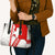 Switzerland Flag Leather Bag Swiss Map Red-White Distressed - Wonder Print Shop