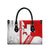 Switzerland Flag Leather Bag Swiss Map Red-White Distressed - Wonder Print Shop