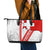 Switzerland Flag Leather Tote Bag Swiss Map Red-White Distressed - Wonder Print Shop