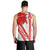 Switzerland Flag Men Tank Top Swiss Map Red-White Distressed - Wonder Print Shop