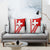 Switzerland Flag Pillow Cover Swiss Map Red-White Distressed - Wonder Print Shop