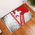 Switzerland Flag Rubber Doormat Swiss Map Red-White Distressed - Wonder Print Shop