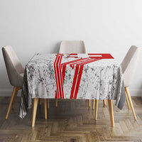 Switzerland Flag Tablecloth Swiss Map Red-White Distressed - Wonder Print Shop