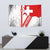 Switzerland Flag Tapestry Swiss Map Red-White Distressed - Wonder Print Shop
