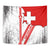 Switzerland Flag Tapestry Swiss Map Red-White Distressed - Wonder Print Shop