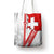 Switzerland Flag Tote Bag Swiss Map Red-White Distressed - Wonder Print Shop