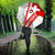 Switzerland Flag Umbrella Swiss Map Red-White Distressed - Wonder Print Shop