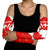 Switzerland Flag Arm Sleeves with Floral Pattern Red and White Sportswear - Wonder Print Shop