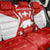 Switzerland Flag Back Car Seat Cover with Floral Pattern Red and White Sportswear - Wonder Print Shop