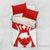 Switzerland Flag Bedding Set with Floral Pattern Red and White Sportswear - Wonder Print Shop