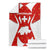 Switzerland Flag Blanket with Floral Pattern Red and White Sportswear - Wonder Print Shop