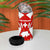 Switzerland Flag 4 in 1 Can Cooler Tumbler with Floral Pattern Red and White Sportswear - Wonder Print Shop