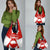Switzerland Flag Grocery Bag with Floral Pattern Red and White Sportswear - Wonder Print Shop