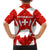 Switzerland Flag Hawaiian Shirt with Floral Pattern Red and White Sportswear - Wonder Print Shop