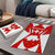 Switzerland Flag Puzzle with Floral Pattern Red and White Sportswear - Wonder Print Shop
