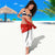 Switzerland Flag Sarong with Floral Pattern Red and White Sportswear - Wonder Print Shop