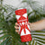 Switzerland Flag Skinny Tumbler with Floral Pattern Red and White Sportswear - Wonder Print Shop