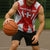 Switzerland Flag Sleeveless Hoodie with Floral Pattern Red and White Sportswear - Wonder Print Shop