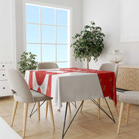 Switzerland Flag Tablecloth with Floral Pattern Red and White Sportswear - Wonder Print Shop