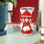 Switzerland Flag Tumbler Cup with Floral Pattern Red and White Sportswear - Wonder Print Shop