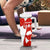 Switzerland Flag Tumbler With Handle with Floral Pattern Red and White Sportswear - Wonder Print Shop