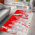 Switzerland Flag Area Rug with Camo Red White Sportswear with Swiss Cross Shield - Wonder Print Shop